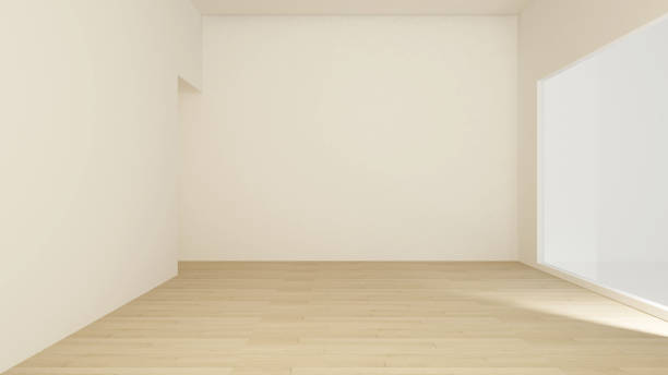 istock Empty room design room for rent or other room - Interior simple design - 3D Rendering 919409844