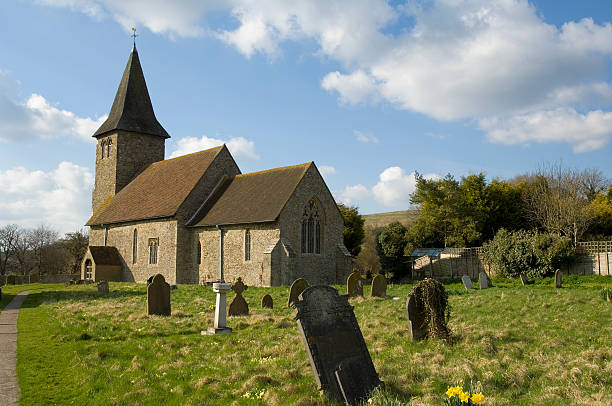 istock Quaint English Church 91941916