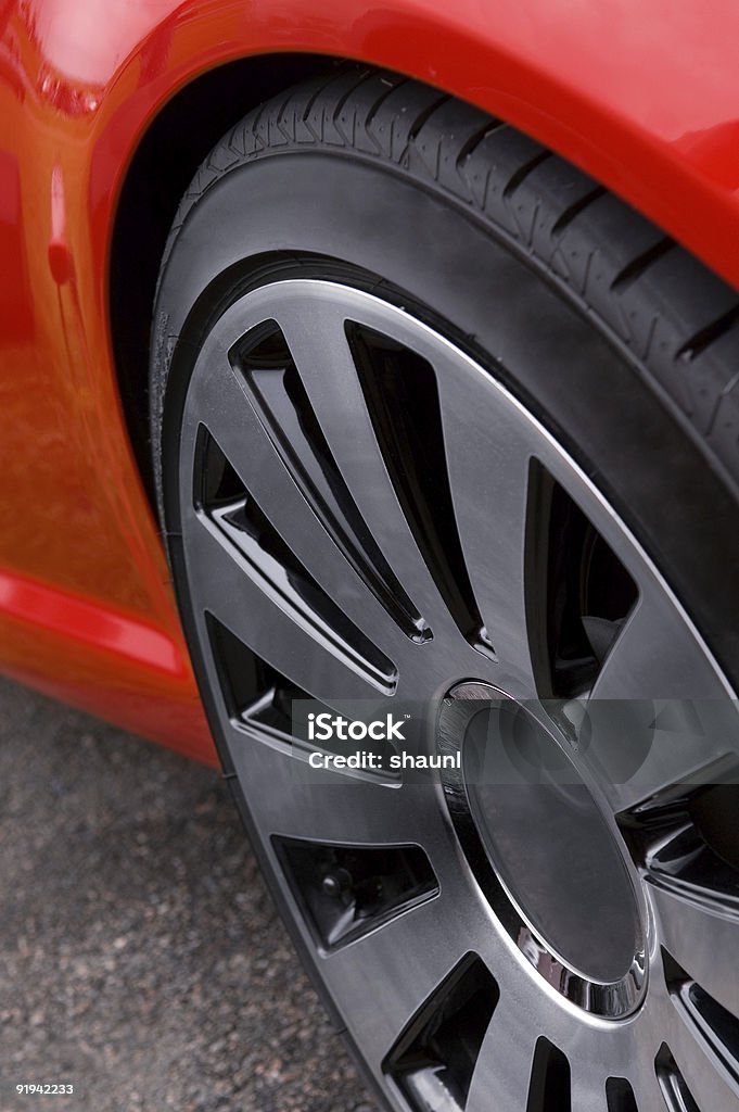Desempenho pneu/roda - Royalty-free Alumínio Foto de stock