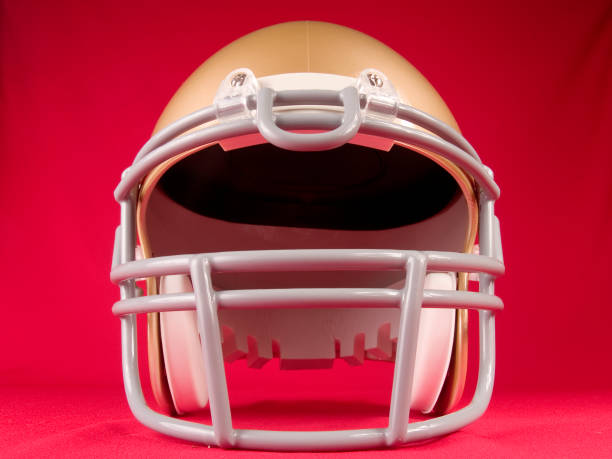 istock Football Helmet - Warp Angle 91942472