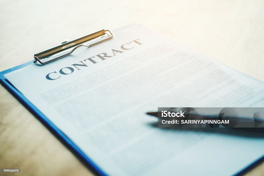 Business contract from Contract Stock Photo