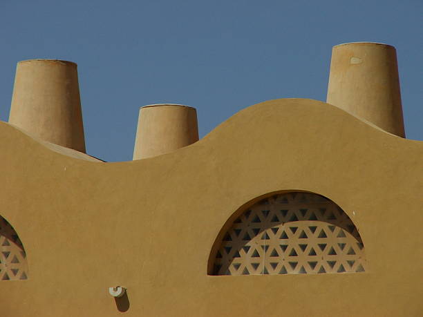 Nubian Architecture stock photo