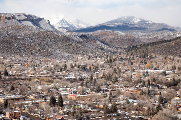 istock Snow on the mountaintops over Durango, Colorado 919440068