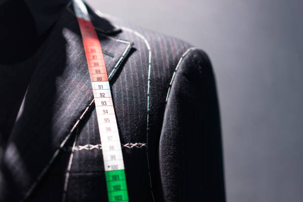 customization suit - dressmakers model fotos imagens e fotografias de stock
