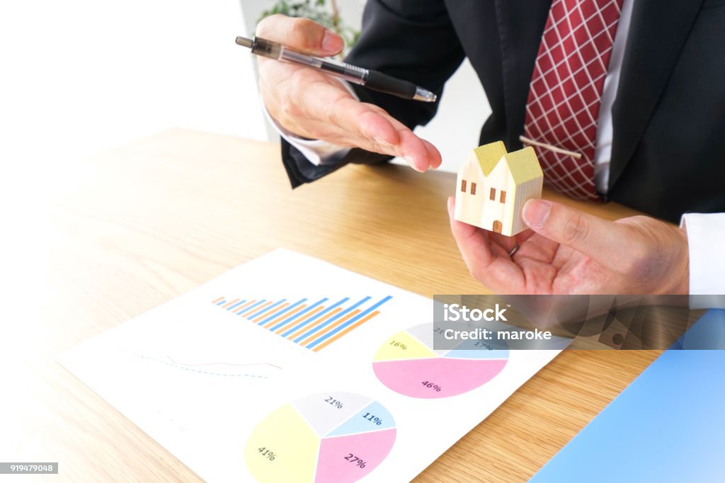 management of business in real estate Adult Stock Photo