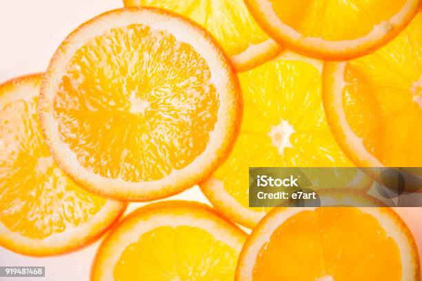 Orange Slices Stock Photo - Download Image Now - Orange - Fruit, Orange Color, Cross Section