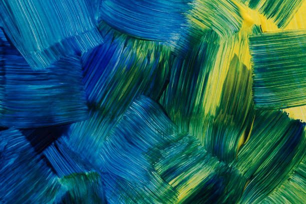 istock Abstract art backgrounds. Hand-painted background. SELF MADE. 919491790