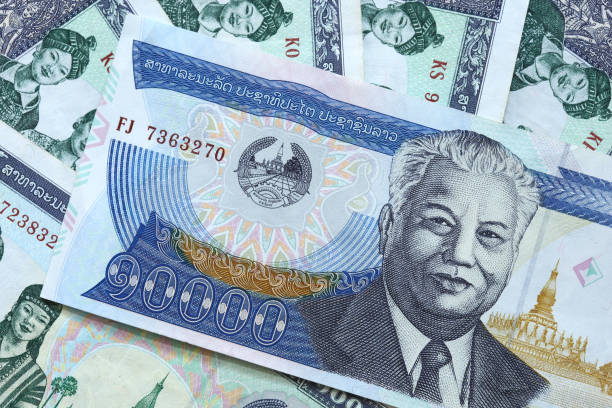 istock Laos money kip banknotes 919494126