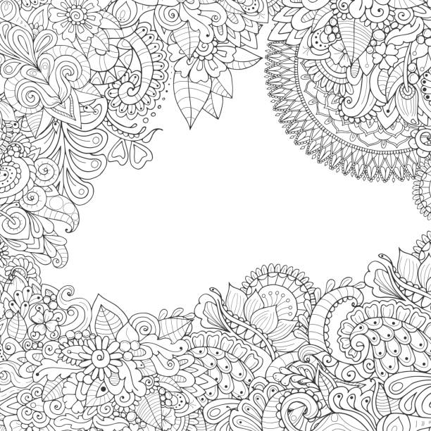 Color Book Border 13,400+ Coloring Book Borders Stock Illustrations, Royalty-Free Vector ...