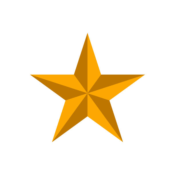 goldene sterne auf weißem hintergrund - stars stock-grafiken, -clipart, -cartoons und -symbole