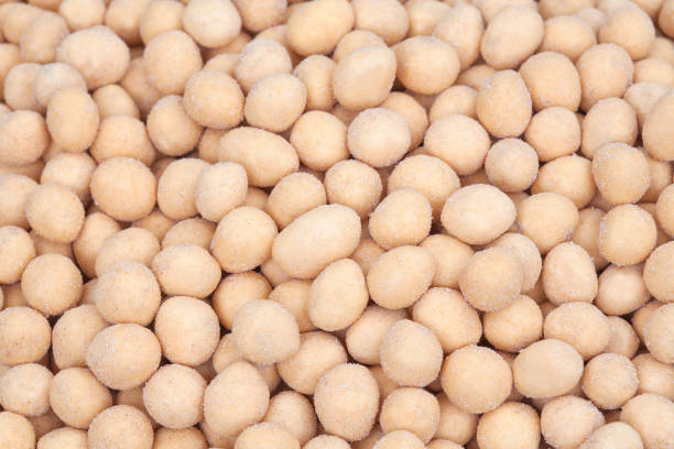 istock Close up pile of beans snack, background. 919524392