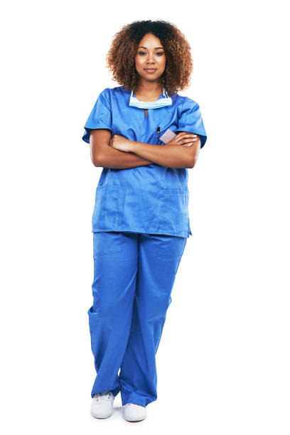My top priority will always be your health Studio portrait of an attractive young nurse against a white background female nurse photos stock pictures, royalty-free photos & images