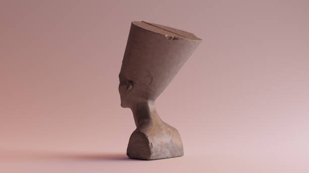 istock Polished Stone Bust of Nefertiti 919545182