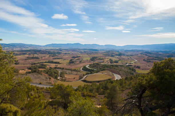 Catalonian Countryside in Tarragona province. 