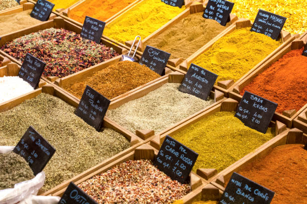 istock spices market assortiment 919659482