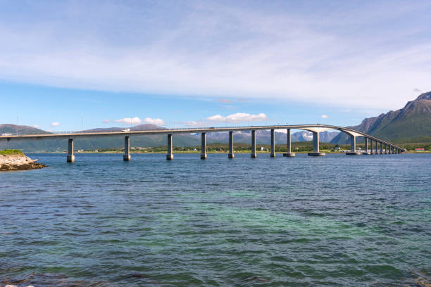 istock bridge between Andenes and Niksund 919675108