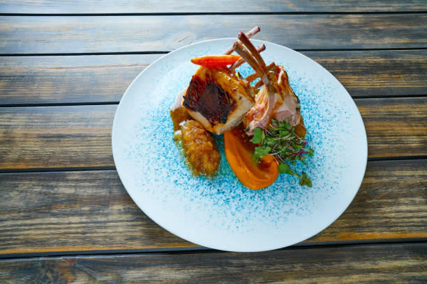 istock Lamb ribs with sweet potato parmentier recipe 919680044
