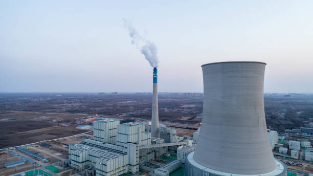 istock aerial view-power station,heavy industry 919732738