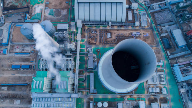 istock aerial view-power station,heavy industry 919732808