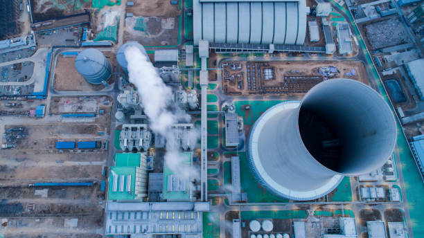 istock aerial view-power station,heavy industry 919732816