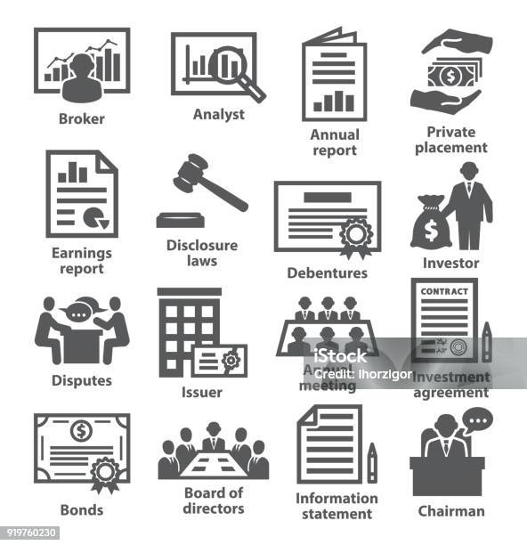 Business Management Icons Pack 37 Stock Illustration - Download Image Now - Bank Statement, Icon Symbol, Director