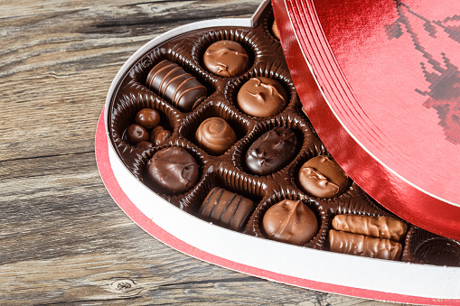 Valentines day chocolate