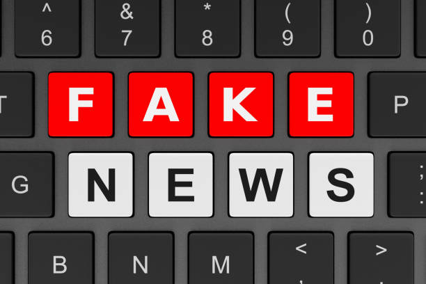 istock Computer Keyboard Fake News Concept 919781328