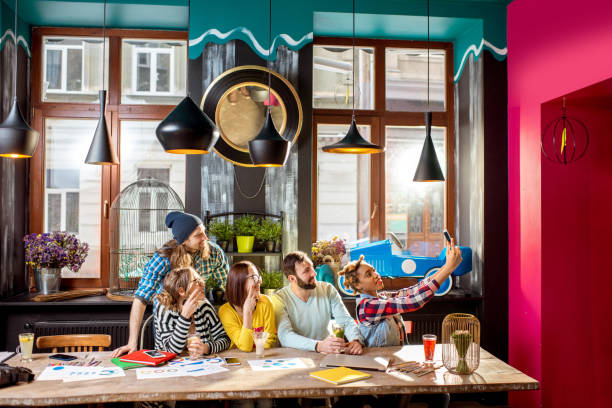 istock Friends making selfie photo in the cafe 919792706