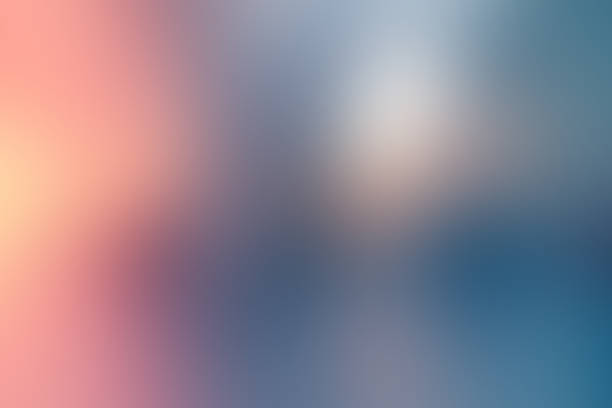 gradient colorful background gradient colorful background in pastel blue and pink tones color gradient photos stock pictures, royalty-free photos & images