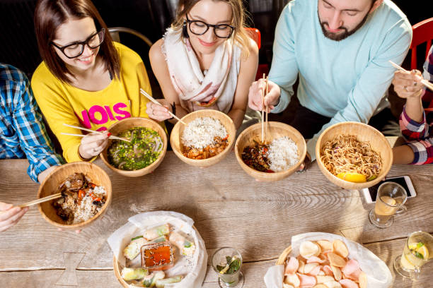 istock Friends eating asian meals 919815206