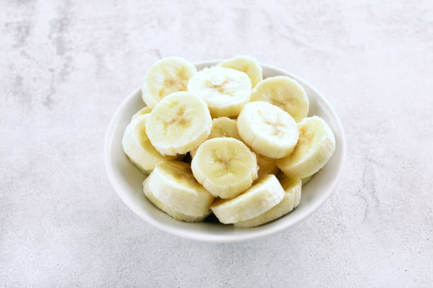 istock Banana slices in bowl 919819094