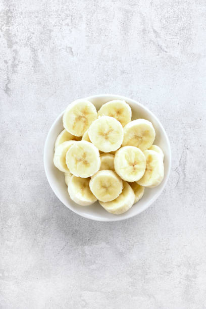 istock Banana slices in bowl 919819116