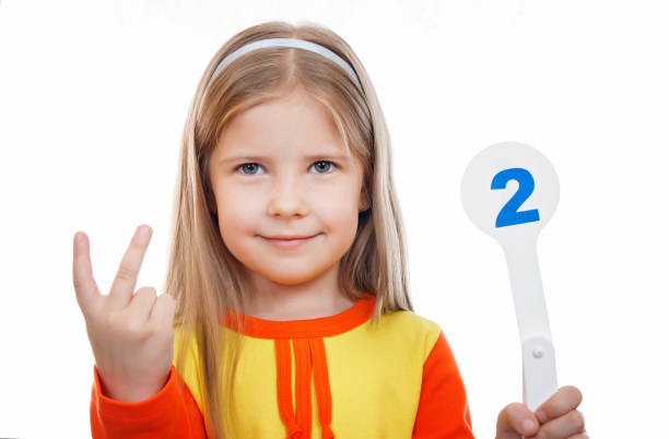 Free Stock Photo of Kids Counting Indicates One Two Three And Number ...