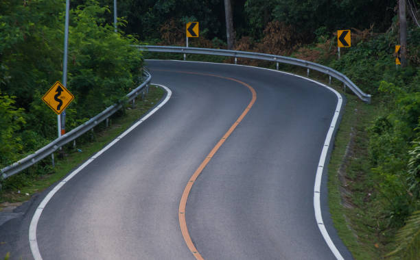 istock Morning winding road in countryside Phuket 919829298