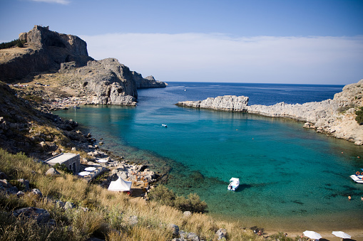rodos island, the wonderful beaches and sea