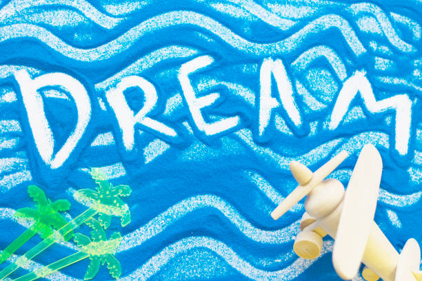 istock Inscription on a colorful sand 919854754