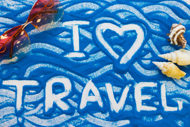 istock Inscription on a colorful sand 919859348