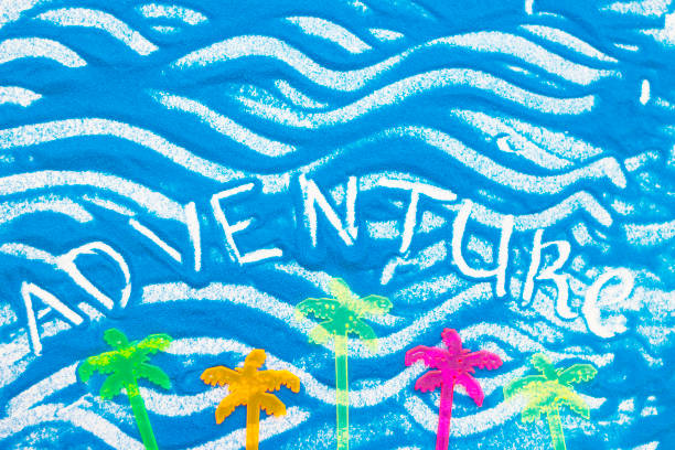 istock Inscription on a colorful sand 919876922