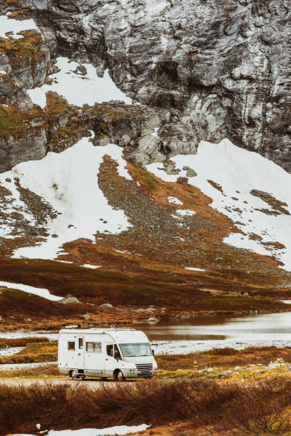 istock Camper car in norwegian mountains 919908812