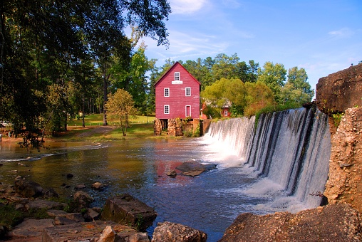 Historic Starr's mill located at fayetteville, Georgia