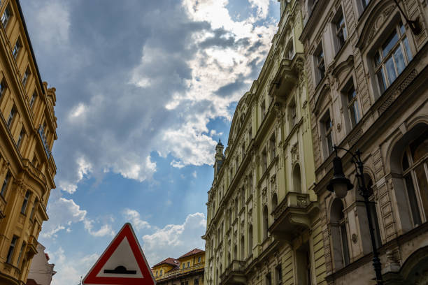 istock streets and churches of old town Prague 919937670