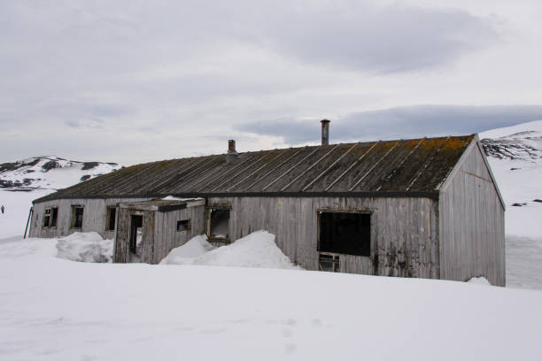 istock Old whaling station on Deception island 919937676