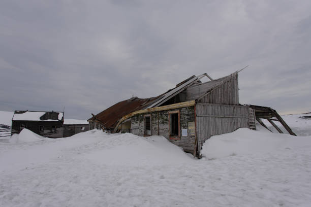 istock Old whaling station on Deception island 919959970