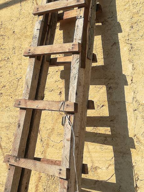 istock old wooden ladder 919960710