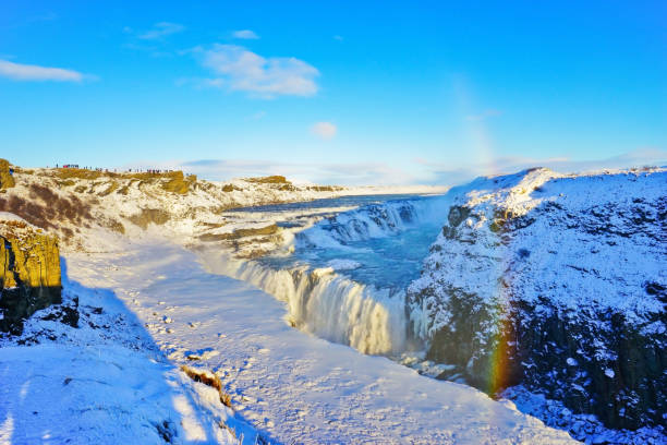istock Gullfoss waterfall in winter in southwest Iceland. 919972652