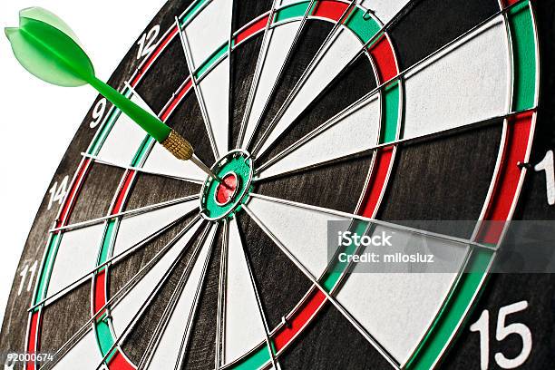 Dart Stock Photo - Download Image Now - Aiming, Arrow Symbol, Circle