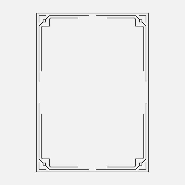 Frame Vector, original design vector image, decorative ornamental frame, original design frame border clipart stock illustrations
