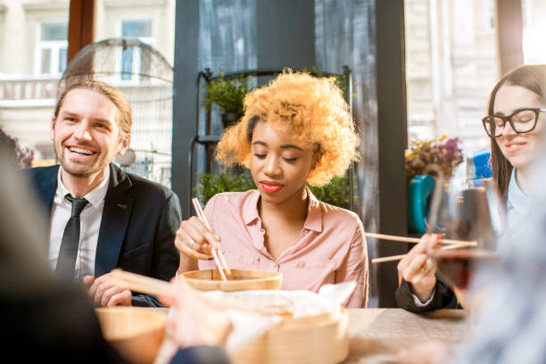 istock Business people during the dinner in the restaurant 920014378