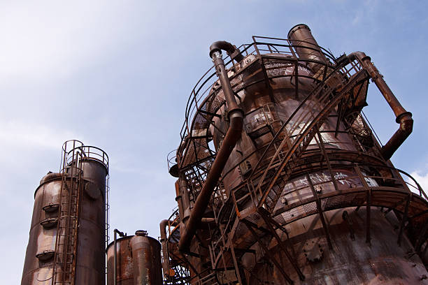 istock The Fall of Pollution Industry 92001461