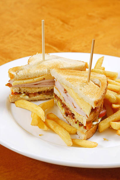istock sandwich with french fries 92001611